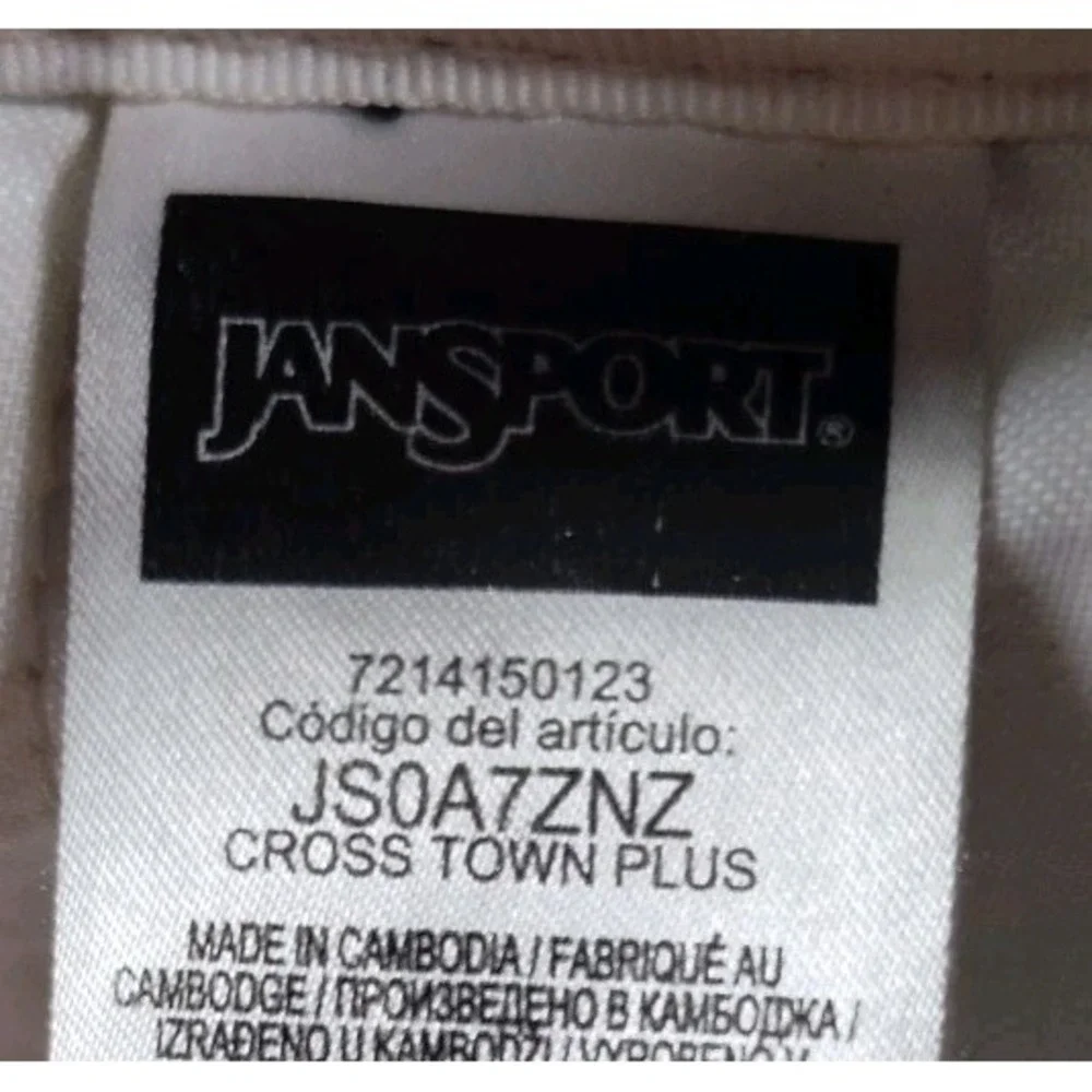 Jansport Backpack CrossTown Plus  Black - Back To School Wear